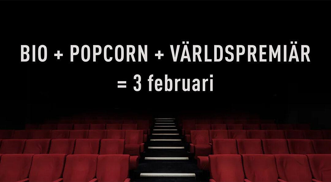 VÄRLDSPREMIÄR *fanfaaar*